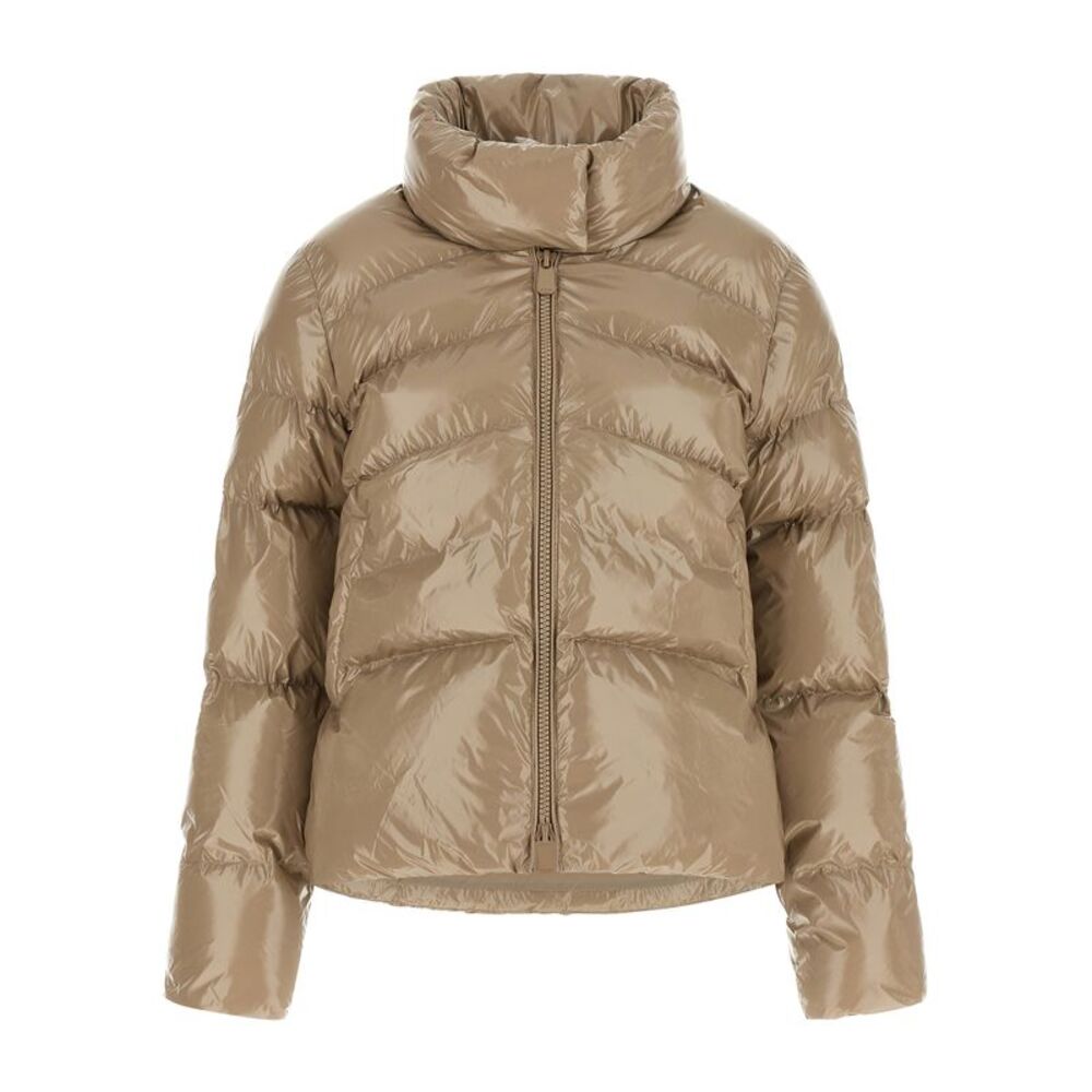 PINKO Beige Polyamide Full-Length Women's Jacket